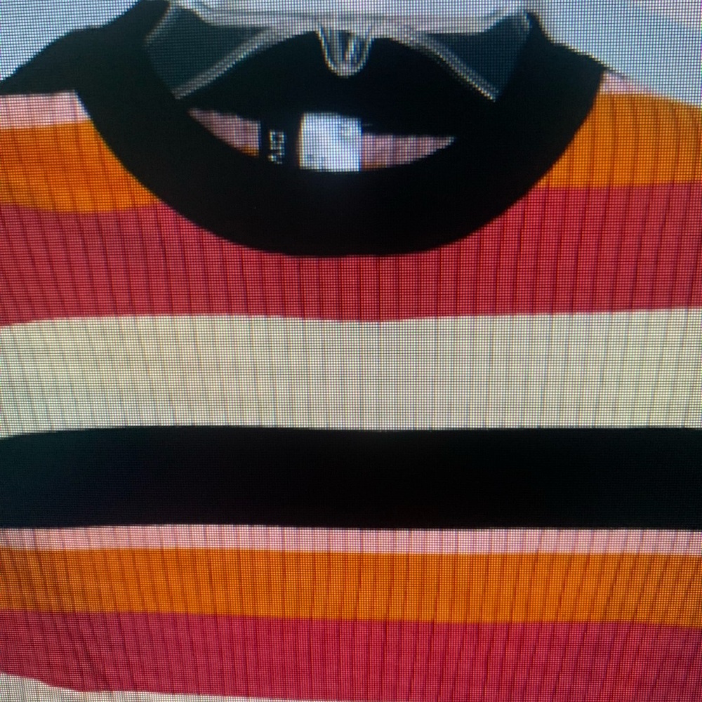 Striped Ribbed Sweater - Picture 5 of 7